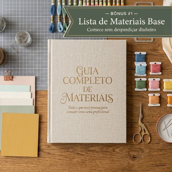 Lista de Materiais Base: lista exata de materiais e fornecedores para começar sem desperdiçar dinheiro