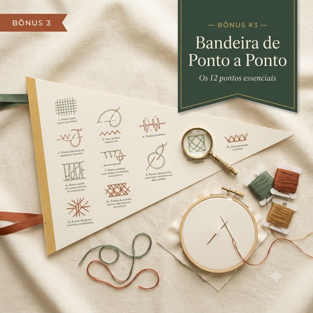 Bandeira de Ponto a Ponto: os 12 pontos essenciais, ilustrados e explicados um a um